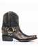 Image #2 - Idyllwind Women's Rocker Western Booties - Square Toe, Black, hi-res