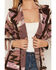 Image #3 - Shyanne Women's Typer Southwestern Button-Down Cardigan, Brown, hi-res
