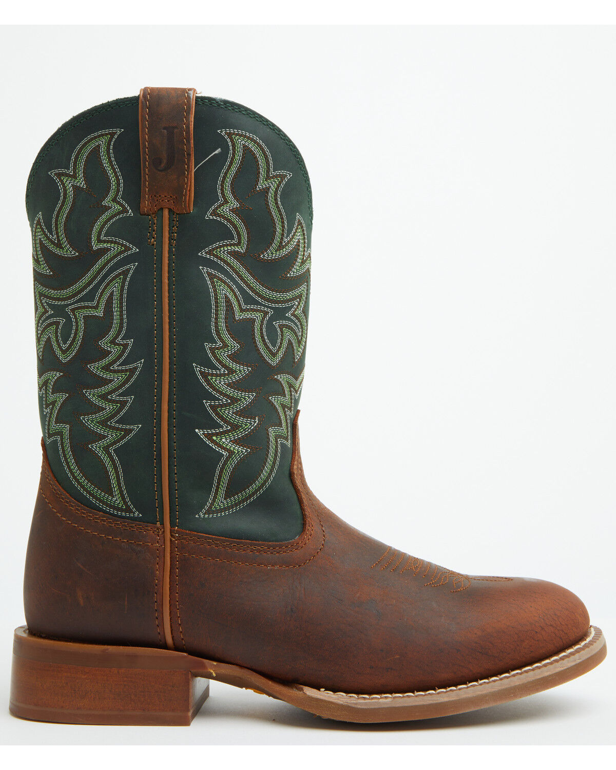 Image #2 - Justin Men's Frontier Wild Bill Performance Western Boots - Round Toe, Brown, hi-res