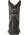 Image #3 - Ariat Youth Boys' Workhog Bruin Western Boots, Brown, hi-res
