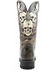 Image #4 - Dan Post Men's Skulls Motorcycle Western Boot - Square Toe, Black, hi-res