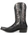 Image #3 - Dan Post Men's Exotic Python Western Boots - Snip Toe , Black, hi-res