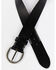 Image #2 - Cleo + Wolf Women's Stitching Detail Leather Belt, Black, hi-res