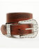 Image #2 - RANK 45&reg; Men's Colt Embossed Leather Belt, Brown, hi-res