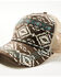 Image #2 - Shyanne Girls' Clarabelle Southwestern Print Ball Cap , Brown, hi-res