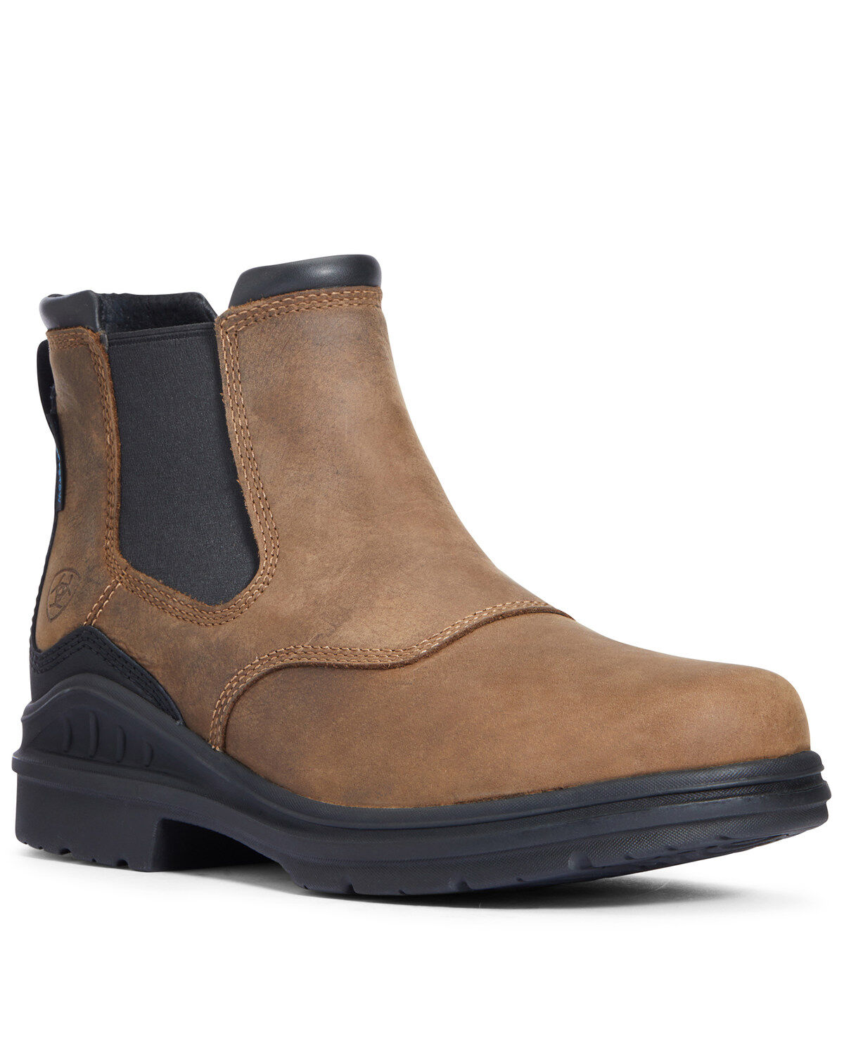 Image #1 - Ariat Men's Barnyard Twin Gore II Boots - Round Toe, Brown, hi-res