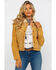 Image #5 - Scully Women's Faux Shearling Jean Jacket, Rust Copper, hi-res