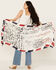 Image #3 - Idyllwind Women's Liberty Oversized Scarf, Red, hi-res