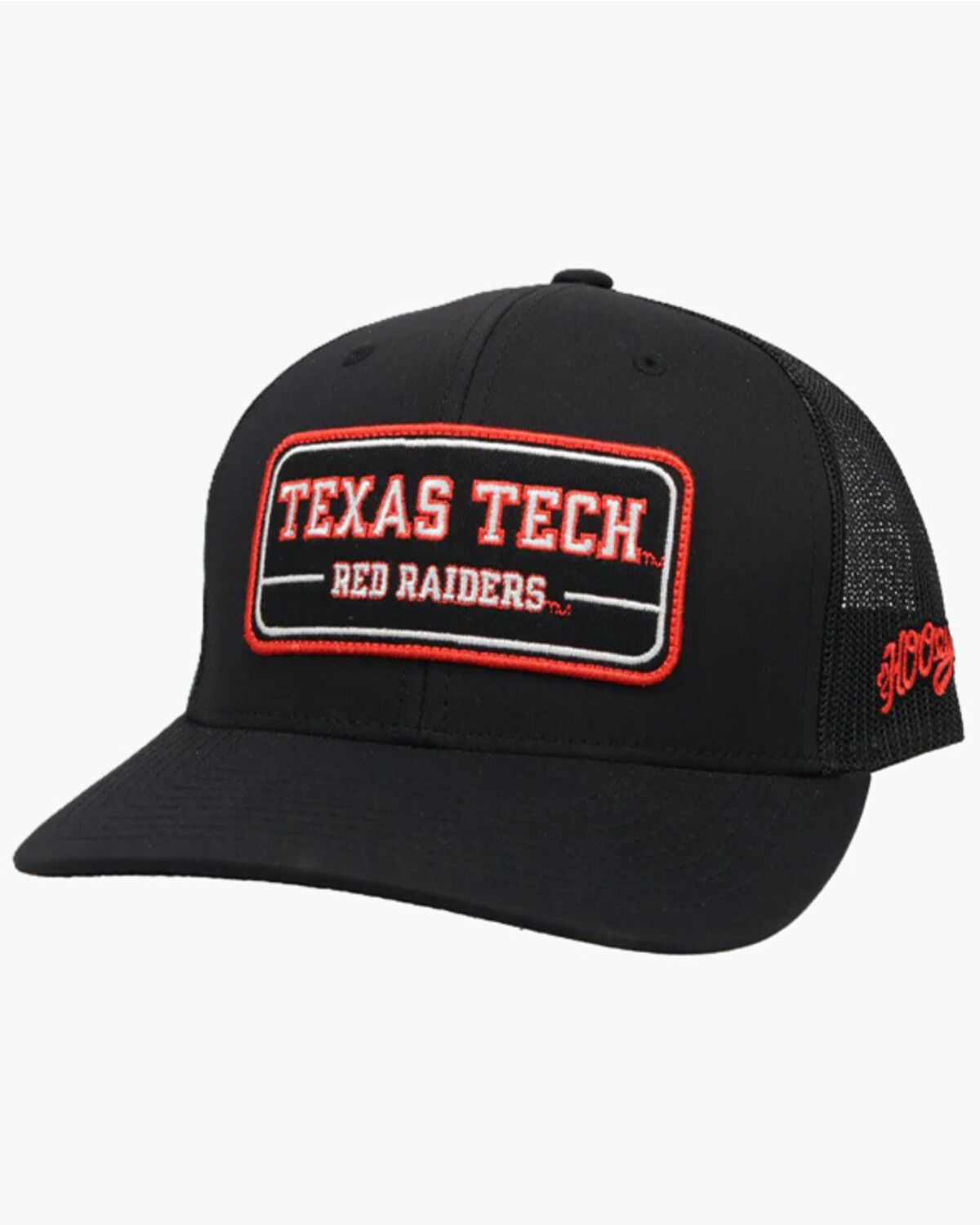 Hooey Men's Texas Tech Trucker Cap, Black, hi-res