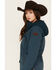 Image #2 - Cinch Women's Hooded Barn Jacket, Teal, hi-res