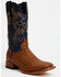 Image #1 - Tanner Mark Men's Ridgeback Caiman Print Western Boots - Broad Square Toe, Cognac, hi-res