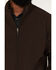 Image #3 - RANK 45&reg; Men's Morgan Reversible Softshell Jacket, Brown, hi-res