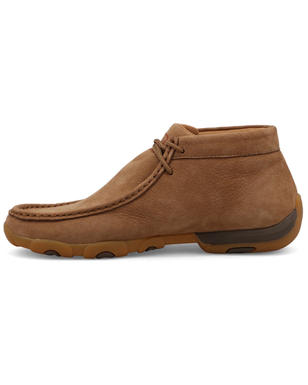 Image #3 - Twisted X Women's Chukka Driving Mocs, Camel, hi-res