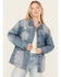 Image #1 - Cleo + Wolf Women's Medium Wash Denim Jacket , Medium Wash, hi-res