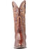 Image #4 - El Dorado Men's Handmade Ostrich Leg Brass Western Boots - Medium Toe, Bronze, hi-res