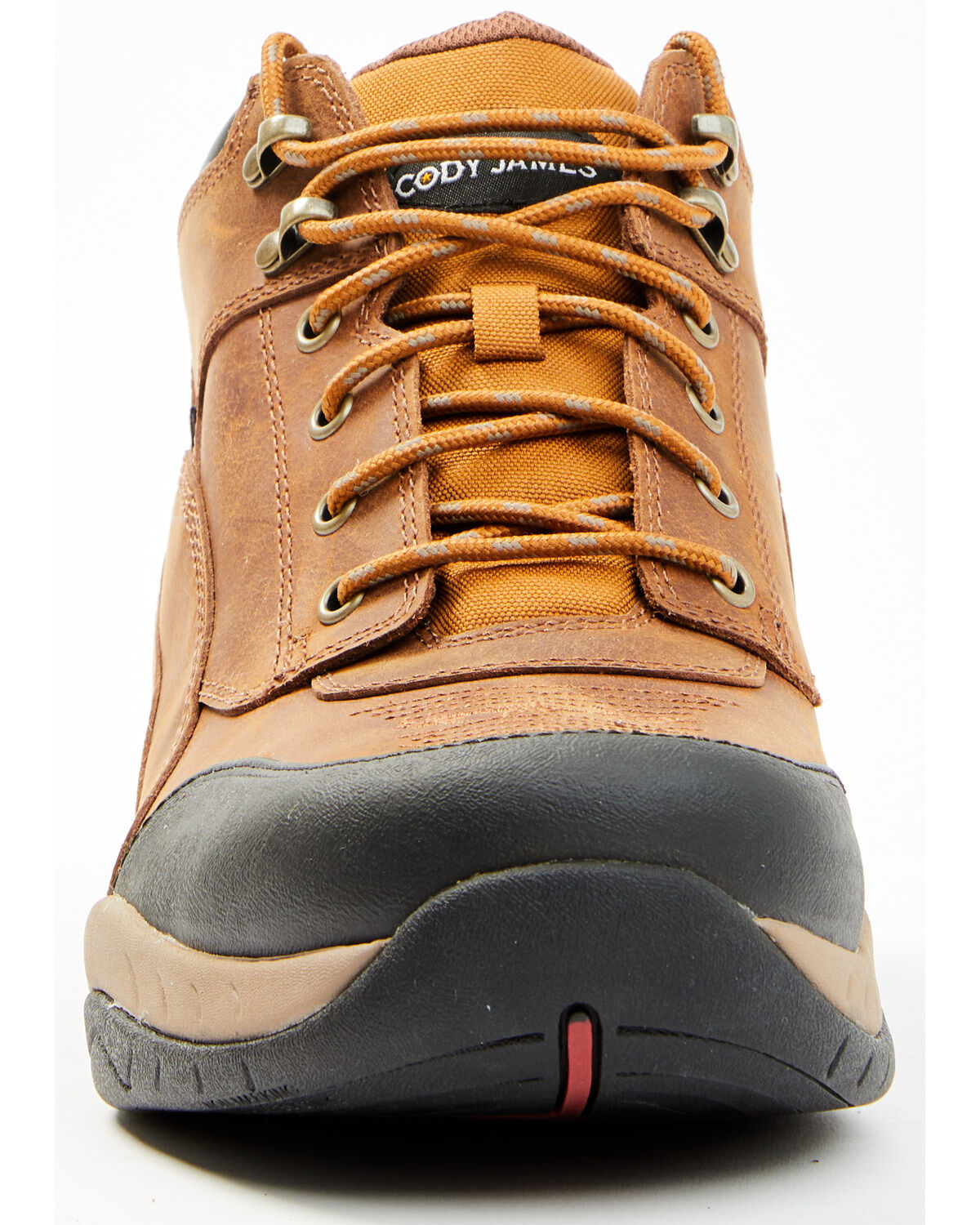 Image #4 - Cody James Men's 5" Endurance Palace Lace-Up WP Soft Work Hiking Boots, Brown, hi-res