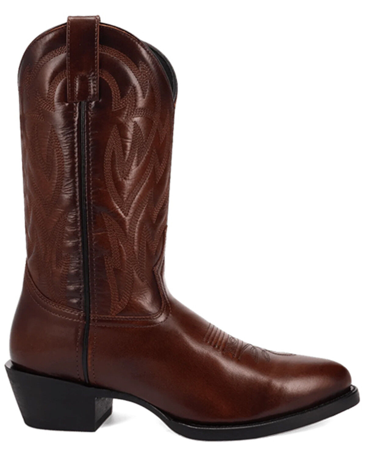 Image #2 - Laredo Men's Barton Western Boots - Round Toe, Tan, hi-res