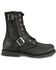 Image #2 - Harley Davidson Ranger Lace-Up Buckle Boots, Black, hi-res