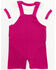 Image #4 - Shyanne Infant Girls' Southwestern Horse Graphic Onesie & Overalls Set - 2-Piece, Fuscia, hi-res