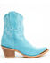 Image #2 - Idyllwind Women's Wheels Suede Fashion Western Booties - Medium Toe, Blue, hi-res