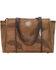 Image #1 - American West Women's Brown Sacred Bird Concealed Carry Tote, Distressed Brown, hi-res