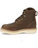 Image #3 - Justin Men's Maxwell 6" Work Boots - Soft Toe, Brown, hi-res