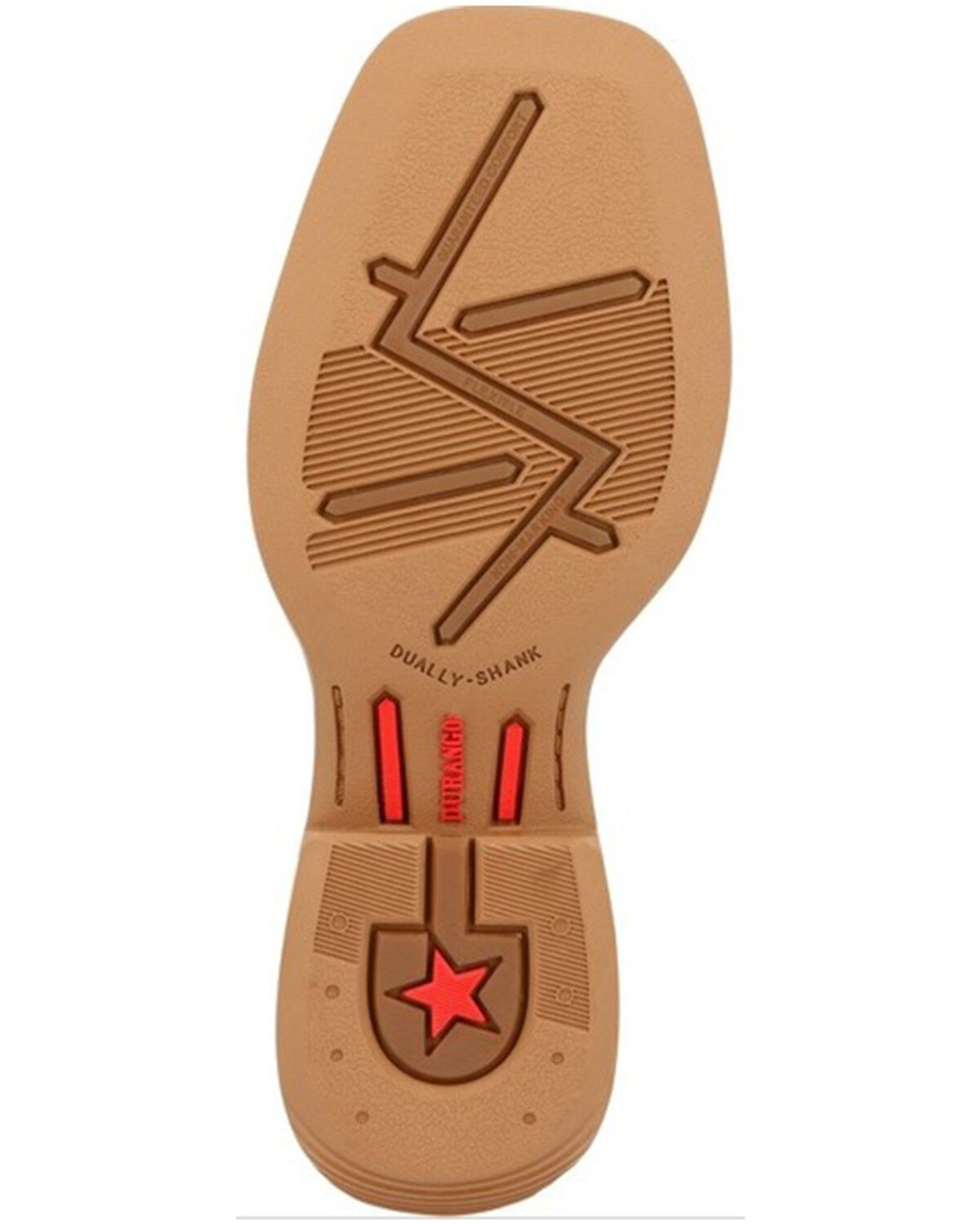 Image #7 - Durango Boys' Lil Rebel Pro Western Boots - Broad Square Toe, Brown, hi-res