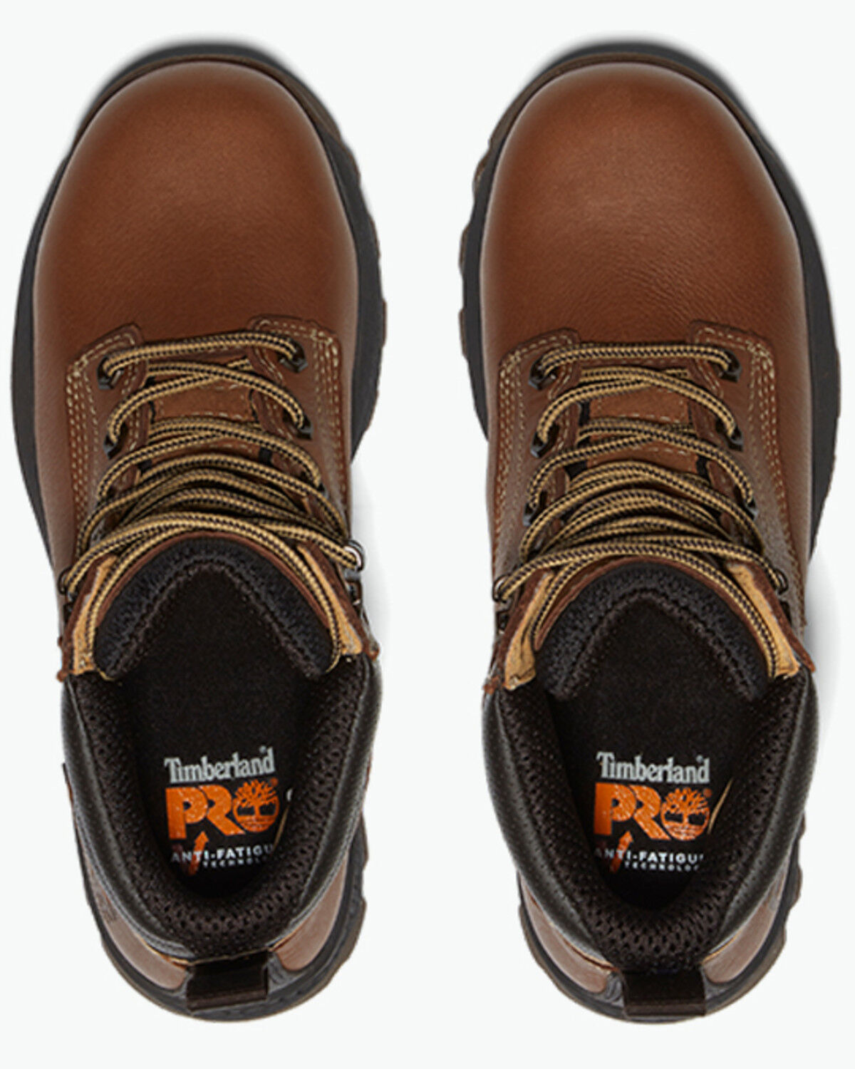 Image #3 - Timberland PRO Women's 6" TiTAN&trade; EV Waterproof Work Boots - Composite Toe, Brown, hi-res