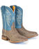 Image #1 - Tin Haul Men's Quantum Western Boots - Broad Square Toe, Brown, hi-res