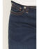 Image #2 - Shyanne Girls' Shayla Troy Dark Wash Mid Rise Bootcut Stretch Denim Jeans, Dark Wash, hi-res