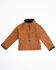 Image #1 - Rodeo Clothing Boys' Mexico Flag Waterproof Softshell Jacket , Cognac, hi-res