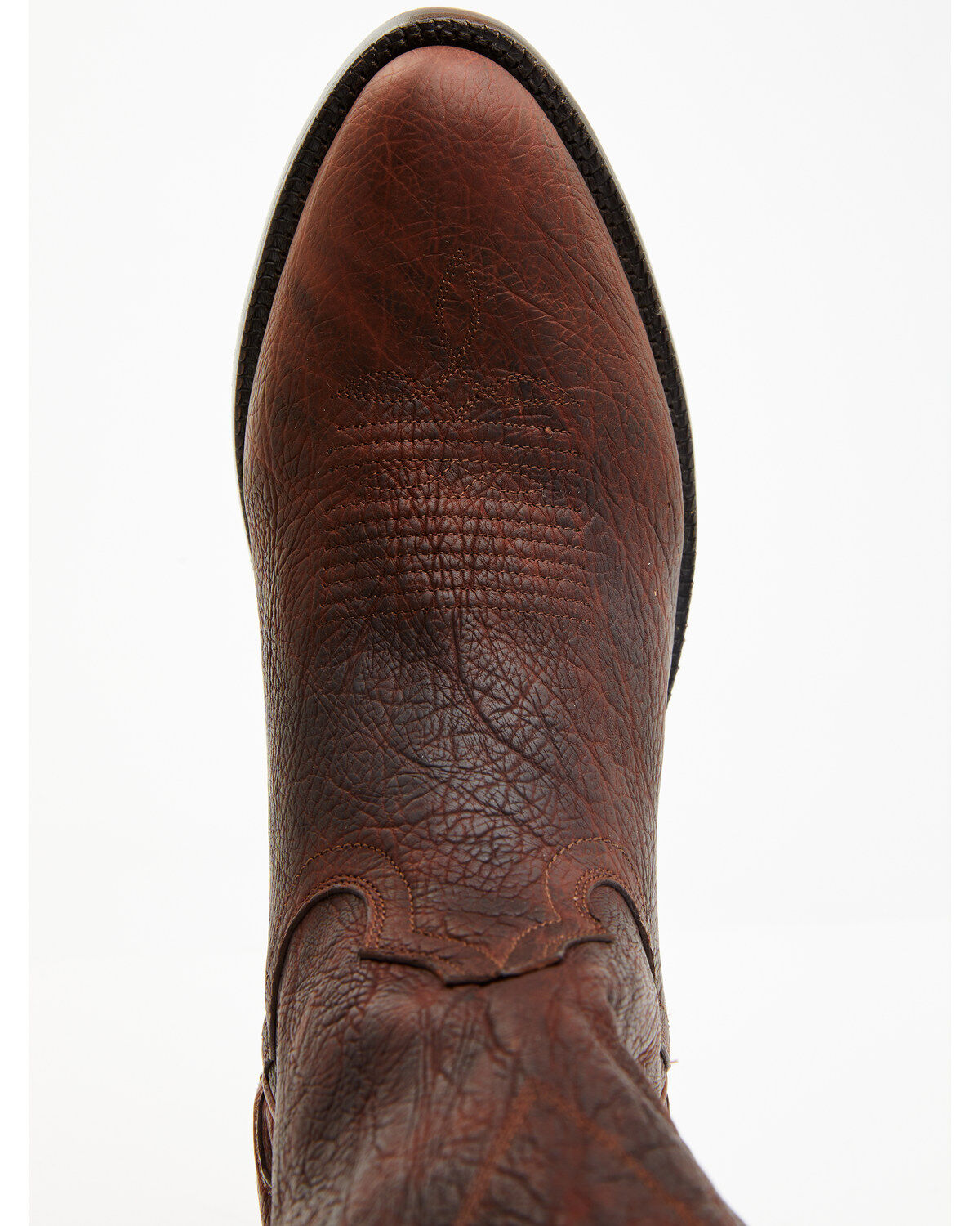 Image #6 - El Dorado Men's Sammy Western Boots - Round Toe, Cognac, hi-res