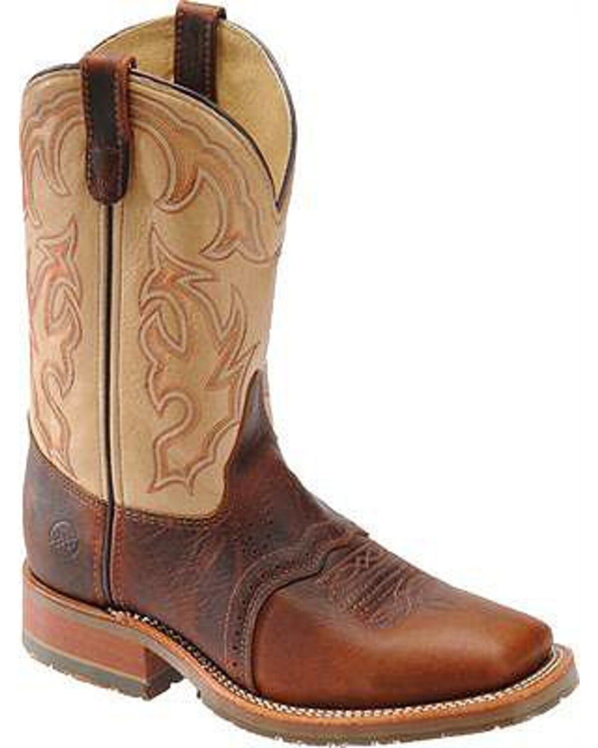 Image #1 - Double-H Men's Western Boots, Bison, hi-res