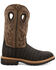 Image #2 - Twisted X Men's Lite Western Work Boots - Alloy Toe, Black, hi-res