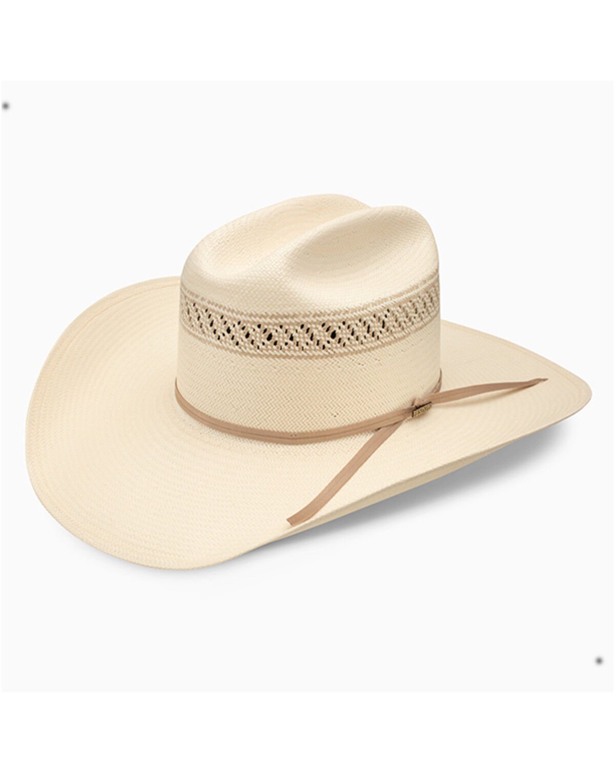 Resistol Wildfire 20X Straw Cowboy Hat, Natural, hi-res