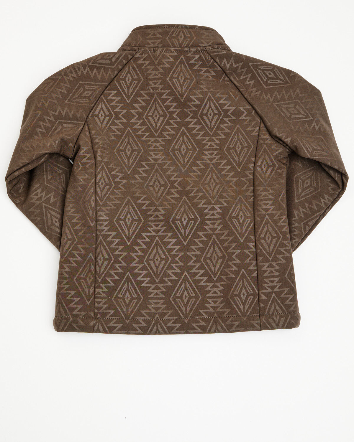 Image #3 - RANK 45&reg; Boys' Buck Southwestern Print Softshell Jacket, Brown, hi-res