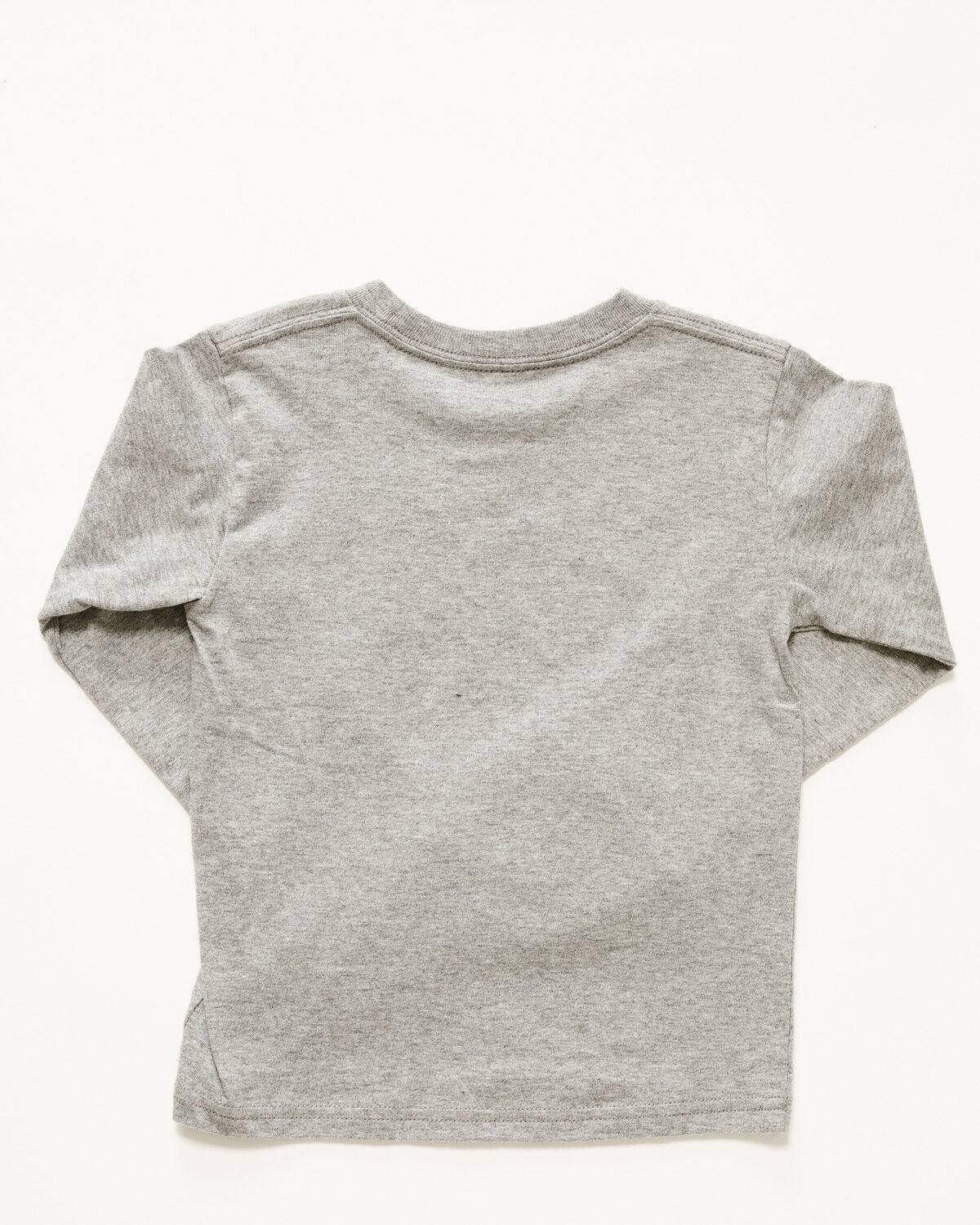 Image #3 - Carhartt Toddler Boys' Logo Long Sleeve Pocket T-Shirt, Charcoal, hi-res