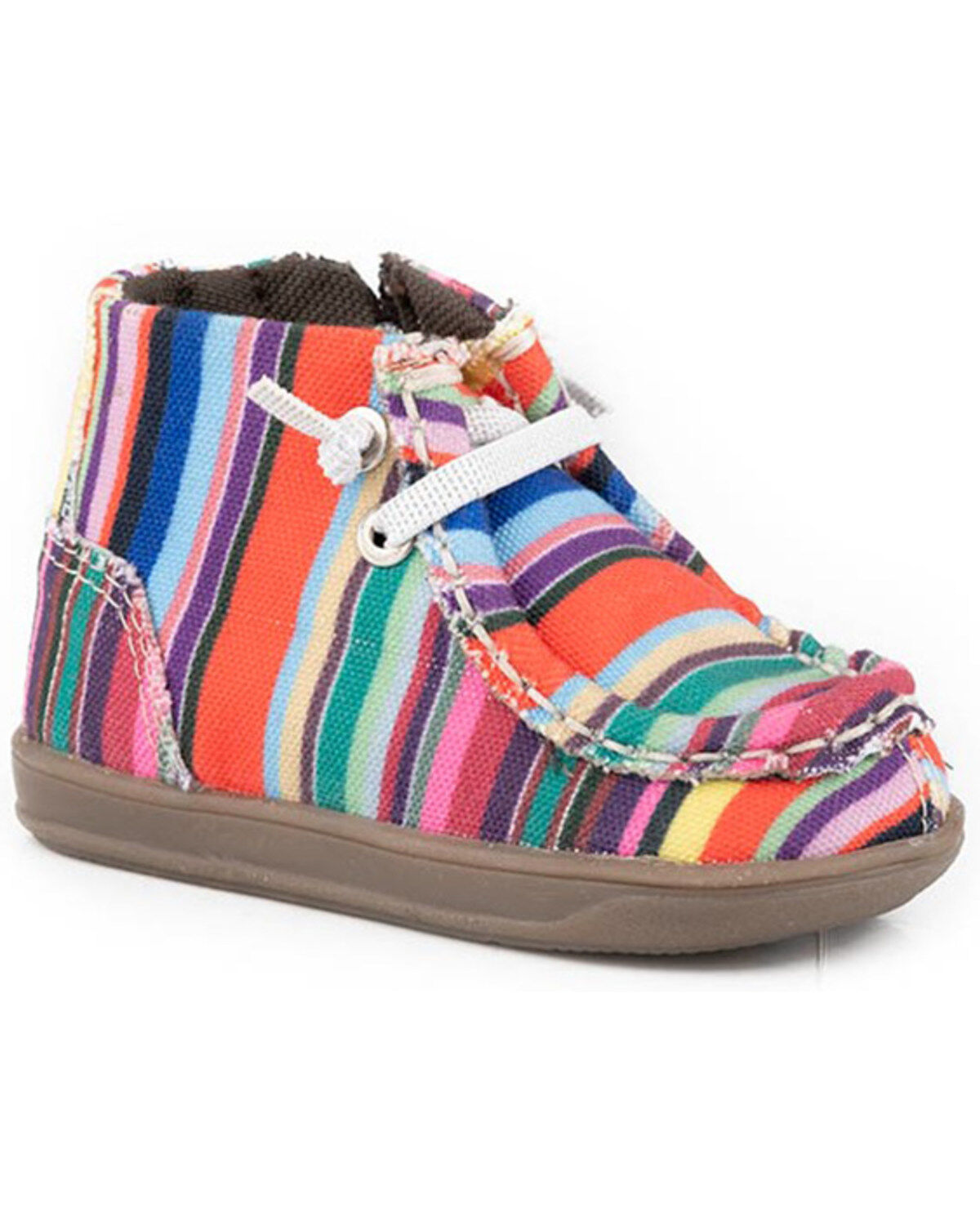 Image #1 - Roper Infant Girls' Tommie Casual Shoes - Moc Toe, Pink, hi-res