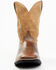 Image #4 - Smoky Mountain Men's Waylon Western Boots - Square Toe, Brown, hi-res