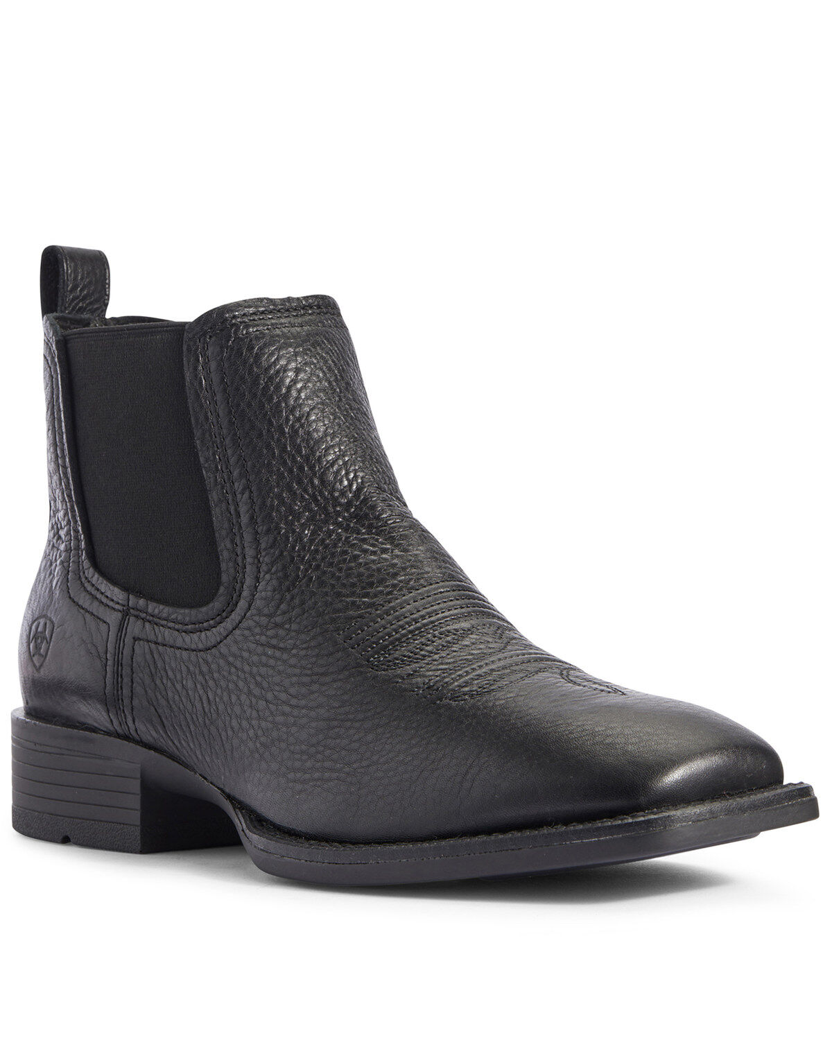 Ariat Men's Booker Ultra Chukka Boots - Square Toe, Black, hi-res