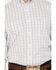 Image #3 - George Strait by Wrangler Men's Plaid Print Long Sleeve Button-Down Stretch Western Shirt, White, hi-res