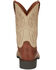 Image #5 - Justin Men's Canter Performance Western Boots - Broad Square Toe, Brown, hi-res