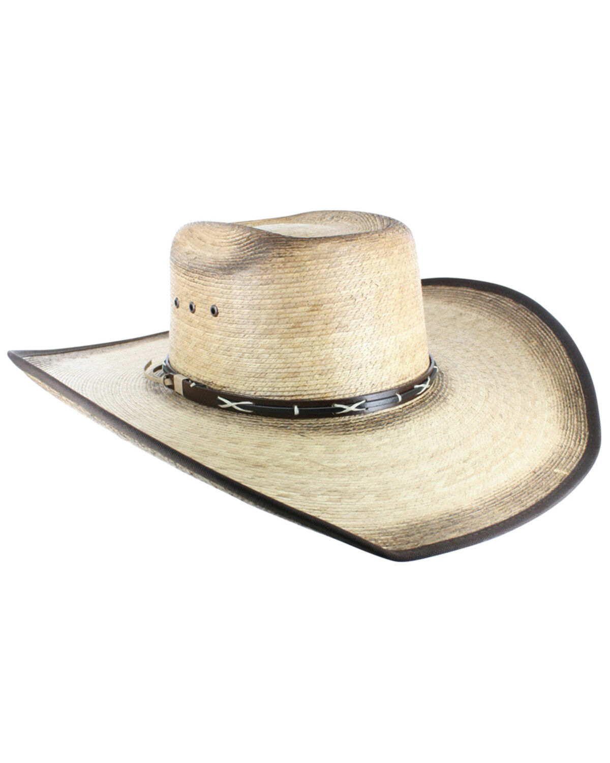 Image #1 - Cody James&reg; Men's Palm Leaf Cowboy Hat, Natural, hi-res