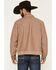 Image #4 - Cody James Men's Chambray Lightweight Bomber Jacket, Khaki, hi-res