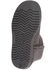 Image #5 - Cloud Nine Girls' Sheepskin Pom Pom Boots - Round Toe , Grey, hi-res