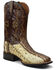 Image #1 - Dan Post Men's Karung Snake Brown Exotic Western Boots - Broad Square Toe, Brown, hi-res