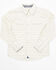 Image #1 - Cody James Toddler Boys' Mirage Geo Print Long Sleeve Snap Western Shirt , Cream, hi-res