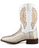 Image #3 - Dan Post Men's Exotic Water Snake Western Boots - Broad Square Toe, Natural, hi-res