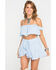 Image #5 - Sage the Label Women's Baby Blues Crop Top, Blue, hi-res