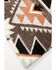 Image #3 - Hooey Southwestern Print Fleece Blanket, Charcoal, hi-res